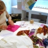 Embroidered Digital Commons, workshop i HV Galleri med Ele Carpetnter, Points of Departure, 14 september 2010 Embroidered Digital Commons, workshop i HV Galleri med Ele Carpetnter, Points of Departure, 14 september 2010